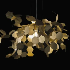 ANDROMEDA Italienische Design Hängeleuchte aus Messing