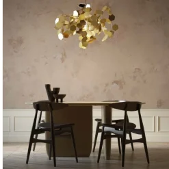 ANDROMEDA Italienische Design Hängeleuchte aus Messing
