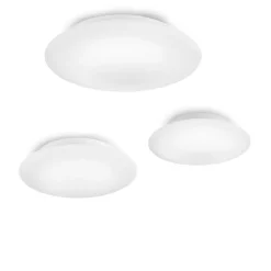 ANITA IP44 Glas-Deckenleuchte