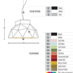 APOLLO XXL Design-Hängeleuchte
