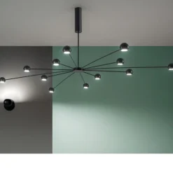 ATRAX Großer, moderner Design-Kronleuchter