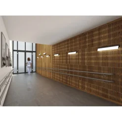 AULA Lange Wandleuchte