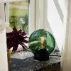BACCIO Tischlampe mit farbigen Glas