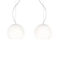 BALL Opalglas Doppelpendel