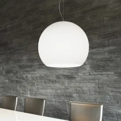 BALL Opalglas Pendelleuchte
