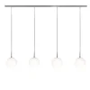 BALL S 4-flammige Opalglas Pendelleuchte