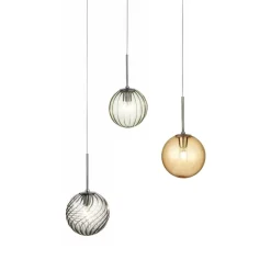 BALOU Kleine Glas-Pendelleuchte