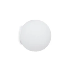 BETA Kleine Kugelglas Wandleuchte
