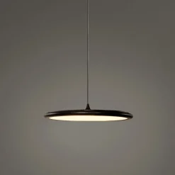 BILANCELLA Flache, runde LED Hängeleuchte