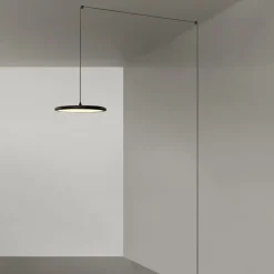 BILANCELLA Flache, runde LED Hängeleuchte