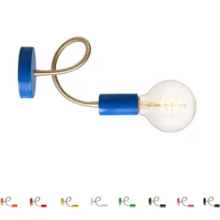 BILLE Flexible Wandlampe mit Farbakzent