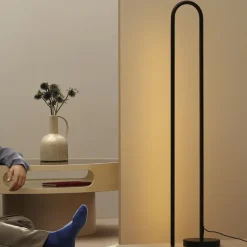 BOW Design Stehlampe mit Dimmer