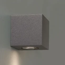 BRIX OUT IP65 Quadratische LED Wandleuchte - 1-flammig