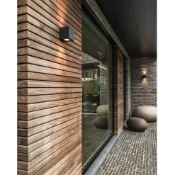 BRIX OUT IP65 Quadratische LED Wandleuchte - 1-flammig