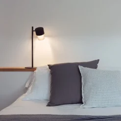 CAIN Design Tischleuchte mit Textil