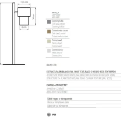 CAIN Design Tischleuchte mit Textil