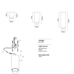 CHAPÓ Dimmbarer LED Spot
