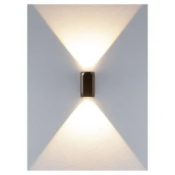 CHRIS Moderne zweistrahlige LED Wandleuchte