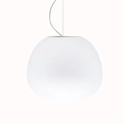 CLEA Italienische Pendelleuchte mit Opalglas
