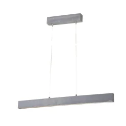 C-LINE längliche LED Hängeleuchte aus Beton