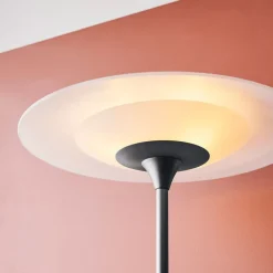 COLEEN Design Stehleuchte mit großem Glas
