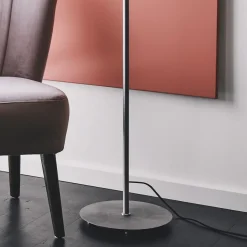 COLEEN Design Stehleuchte mit großem Glas