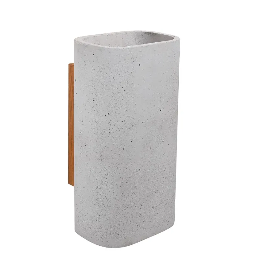 CONTEAK Elegante Wandleuchte aus Beton für innen oder aussen