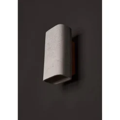 CONTEAK Elegante Wandleuchte aus Beton für innen oder aussen
