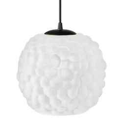 COPLAS Glas-Pendelleuchte Opalglas