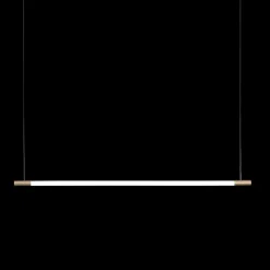 COSIMA Italienische Design Linienleuchte aus Messing