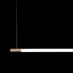 COSIMA Italienische Design Linienleuchte aus Messing