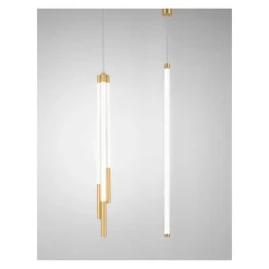 COSIMA Italienische Design Linienleuchte vertikal