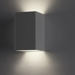 CUBIS Kubische LED Wandleuchte 2-flammig