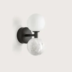DALT Design Wandleuchte mit Mamor