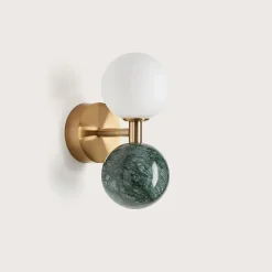 DALT Design Wandleuchte mit Mamor