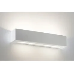DAVE Längliche Wandlampe aus Keramik