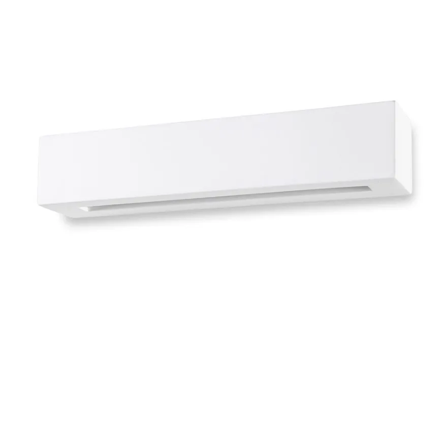 DAVE Längliche Wandlampe aus Keramik
