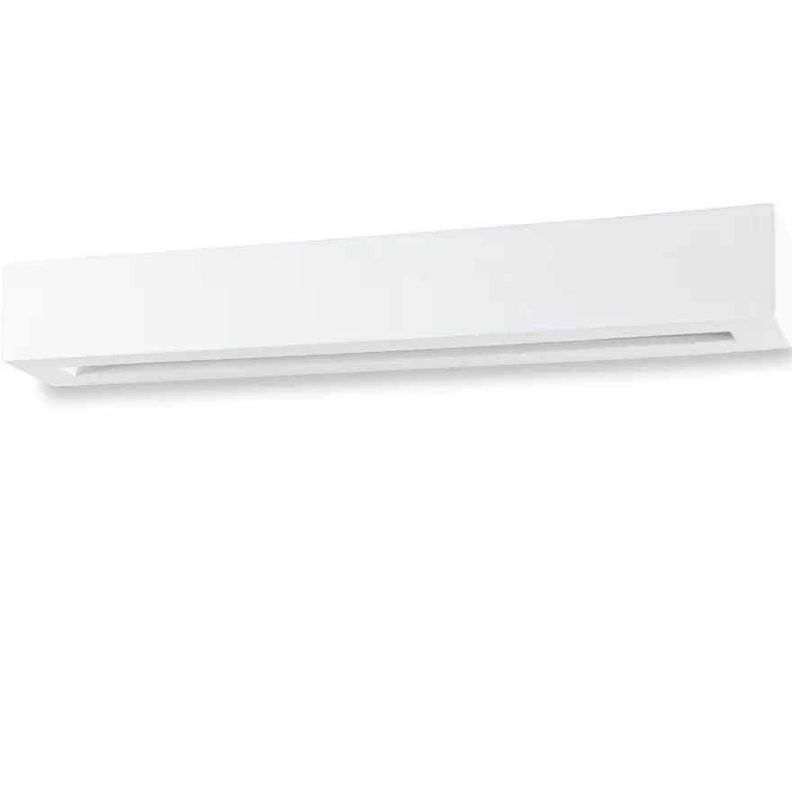 DAVE Längliche Wandlampe aus Keramik