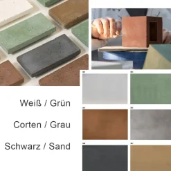 DEVICO Außenwandleuchte rund