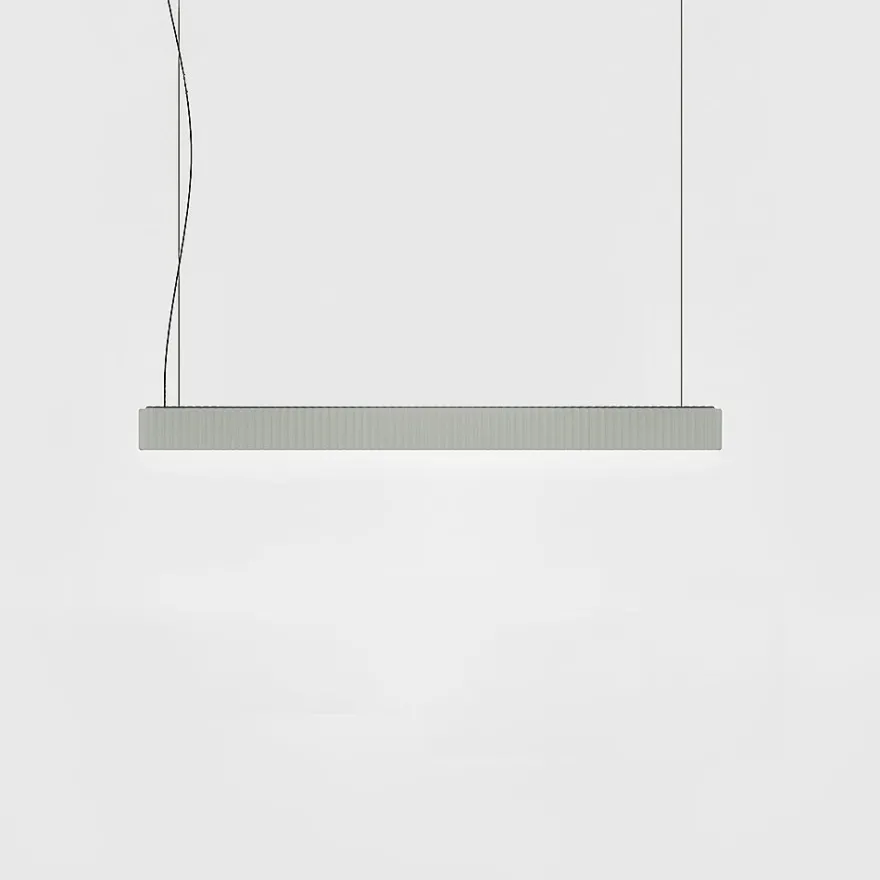 DUNE X Lineare Hängeleuchte mit gewellter Front