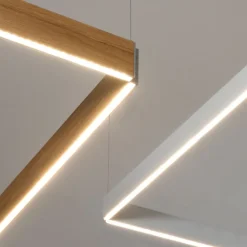 ESPADA LED Hängeleuchte in quadratischer Form