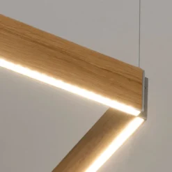 ESPADA LED Hängeleuchte in rechteckiger Form