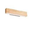FELO Schmale LED Wandlampe aus Holz