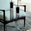 FIOLA Zylindrische Glas-Pendelleuchte