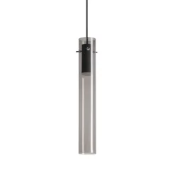 FIOLA Zylindrische Glas-Pendelleuchte
