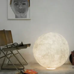 FLOOR MOON Design Bodenstehleuchte kugelform