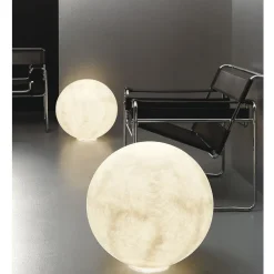 FLOOR MOON Design Bodenstehleuchte kugelform