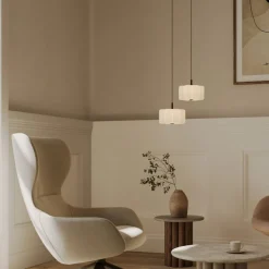 FLORA Dekorative Pendelleuchte aus Glas
