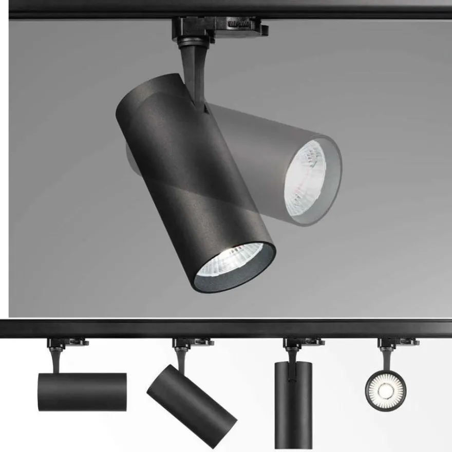 FLUX Schienen-Spot dreh- und schwenkbar