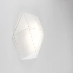 FRONI Flache Wandleuchte in Weiß